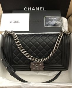 Authentic 2020 Chanel Le Boy Flap Calfskin
